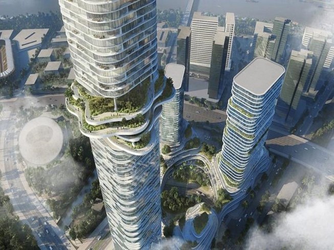 toà tháp empire tower có thể trở thành toà tháp cao nhất việt nam năm 2022