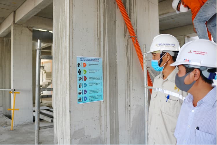 bảng hướng dẫn phòng chống dịch covid-19