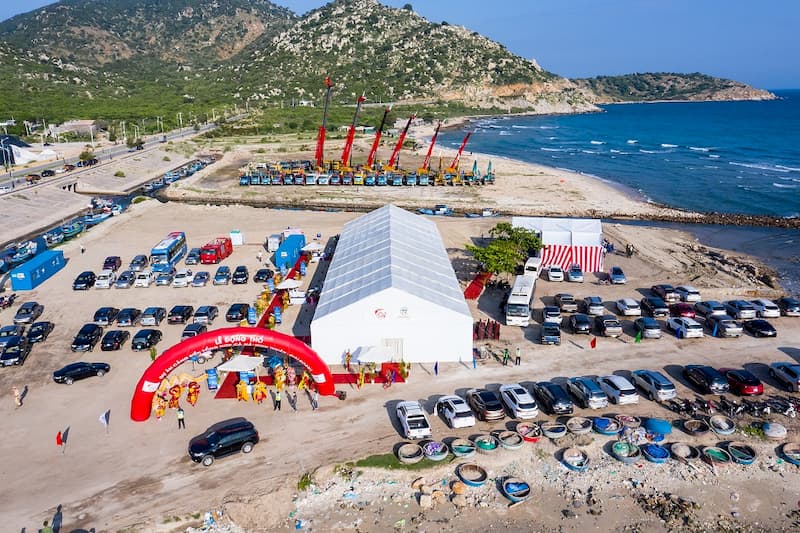 Địa điểm xây dựng Dự án Cảng biển tổng hợp Cà Ná, tỉnh Ninh Thuận (giai đoạn 1).