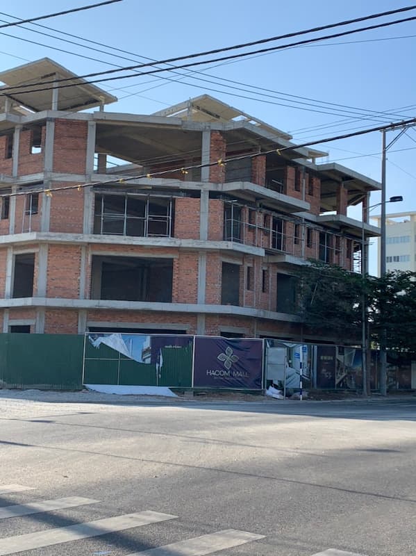 Tiến độ thực hiện dứ án Hacom Mall