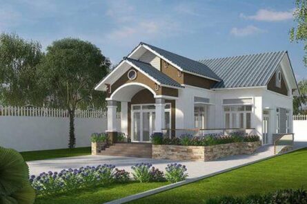 Mẫu nhà mái thái đẹp