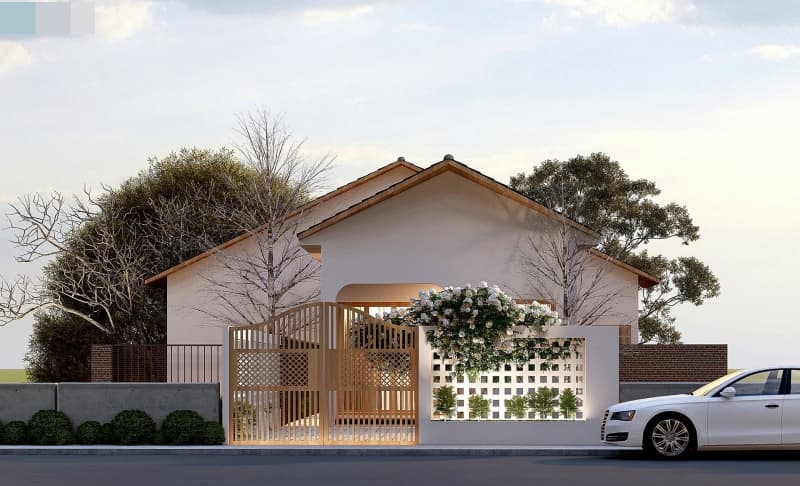 Biệt thự nhà vườn cấp 4 đẹp