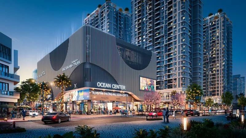 trung tâm thương mại ocean center ninh thuận