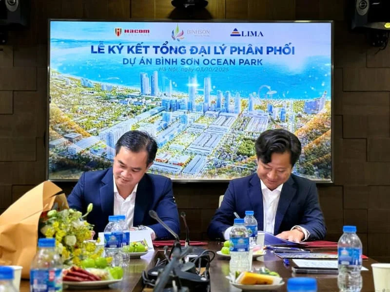 Lima Việt Nam hợp tác cùng Hacom Holdings triển khai phân phối dự án Bình Sơn Ocean Park
