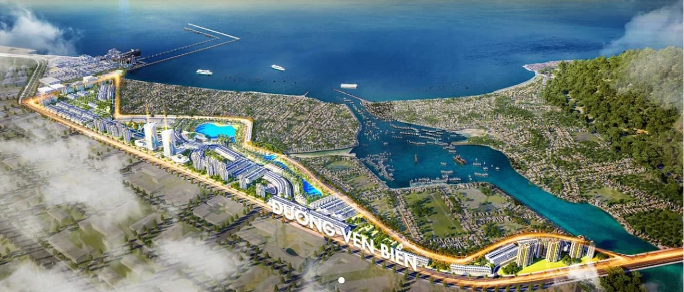 phối cảnh tổng thể dự án cà ná new city