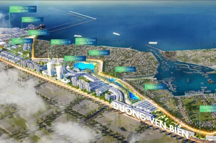 mặt bằng dự án cà ná