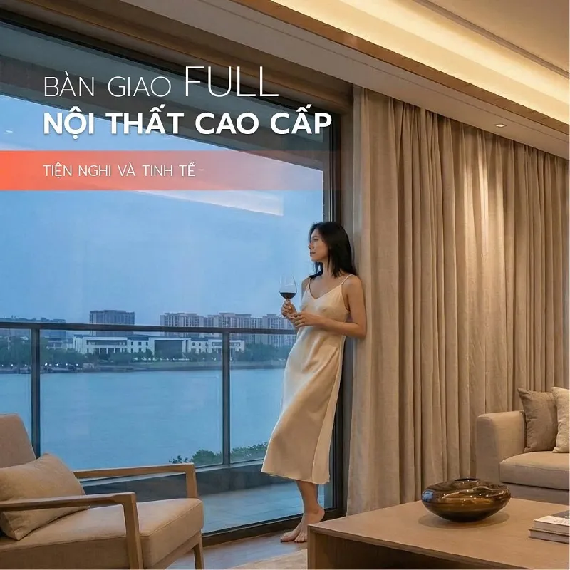 bàn giao full nội thất căn hộ hacom tower