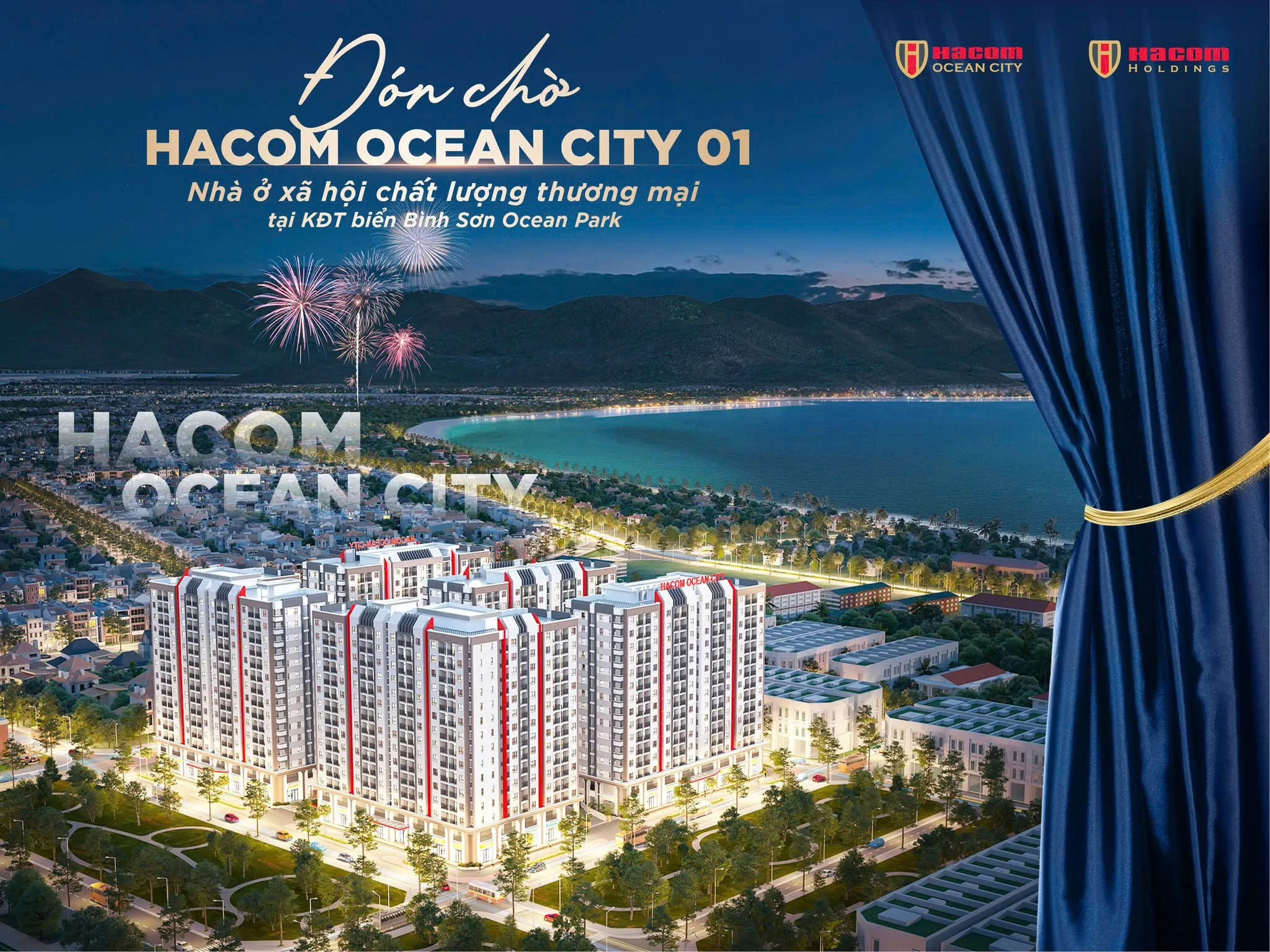 BÁN CĂN HỘ HACOM OCEAN CITY BIỂN BÌNH SƠN NINH THUẬN