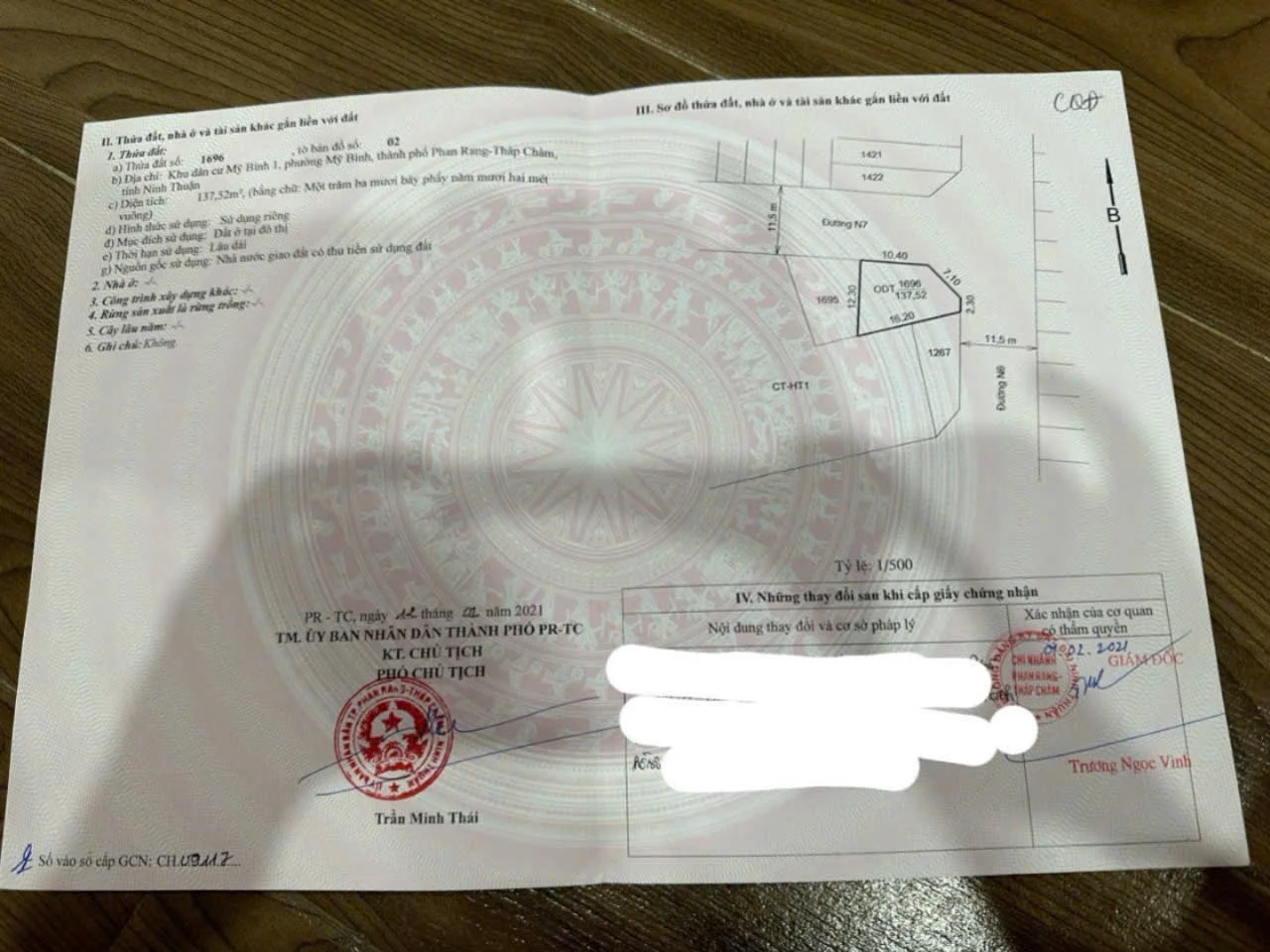 TÁI ĐỊNH CƯ CÔNG AN NINH THUẬN