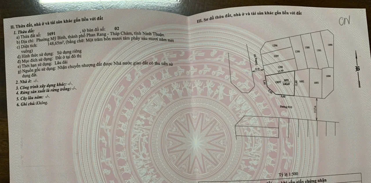 TÁI ĐỊNH CƯ CÔNG AN NINH THUẬN