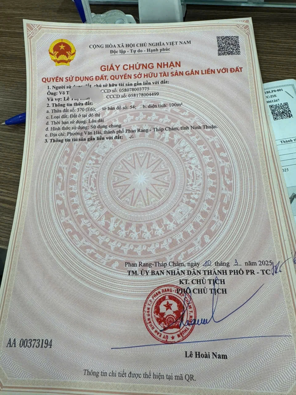 DỰ ÁN TÁI ĐỊNH CƯ BỆNH VIỆN NINH THUẬN