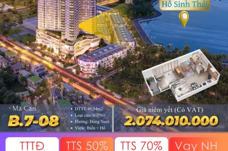 Bán căn hộ Hacom Tower Ninh Thuận giá tôt trung tâm thành phố
