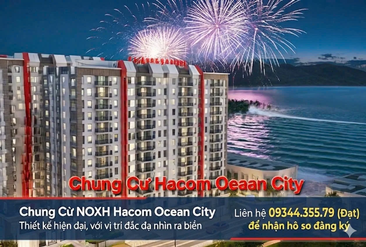 HACOM OCEAN CITY NINH THUẬN ĐIỀU KIỆN MUA NHÀ Ở XÃ HỘI 2026